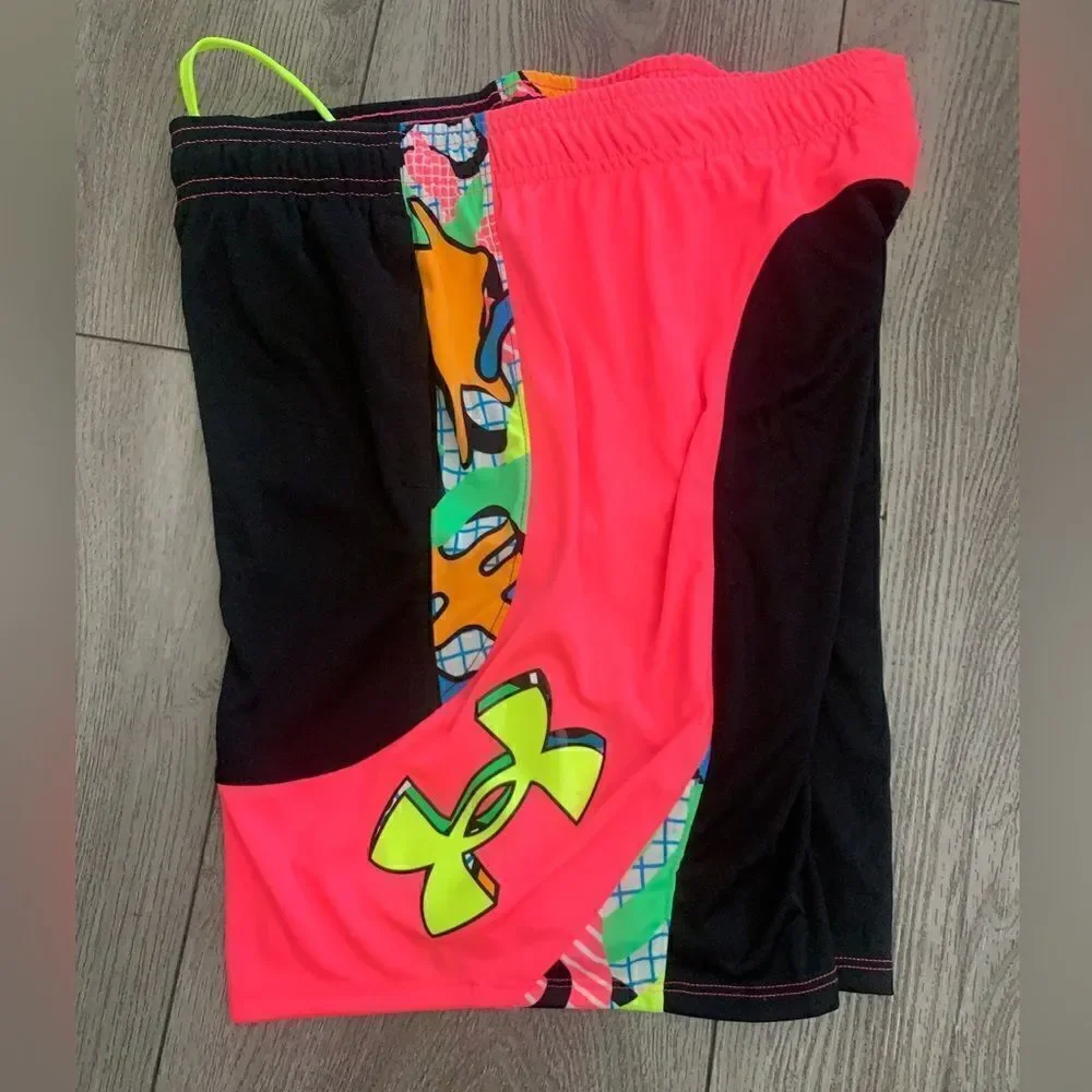 Under Armour girls loose fit shorts perfect for any sport practice